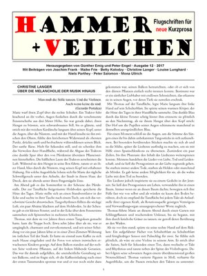 cover image of Hammer + Veilchen Nr. 12